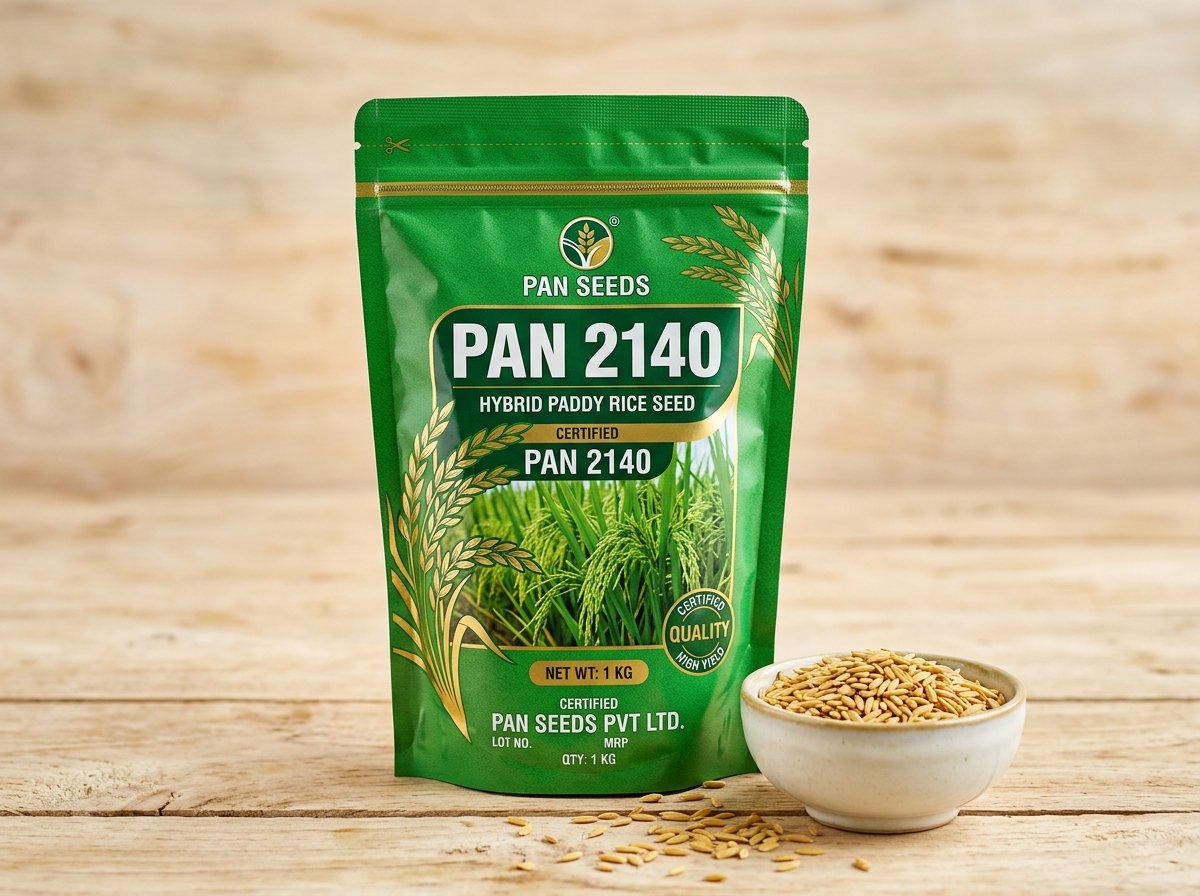 Certified PAN 2140 Hybrid Paddy Rice Seeds